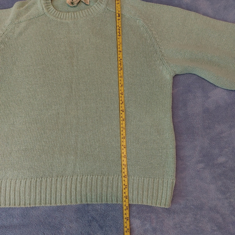 1980s Vintage Colter Bay International Women's Sweater Green Size L - Picture 4 of 8
